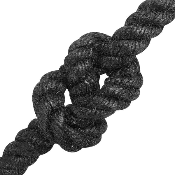 Juterep 14 Svart 100% Tossa jute