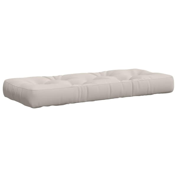 Pallkudd VIANEN 100% Polyester Vit 120 x 40 x 12 cm