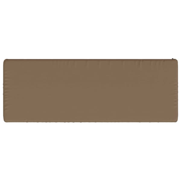 2-delade Bänk Kuddar VUGHT 2 st 100% Polyester Taupe