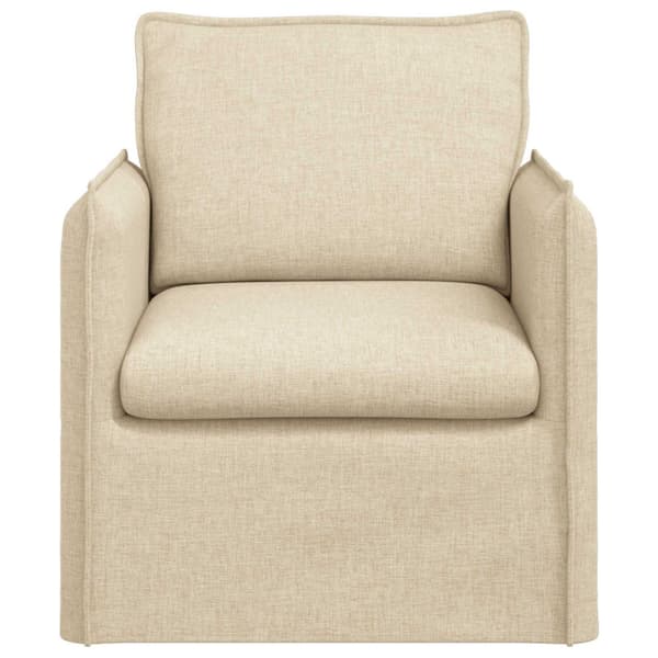 Soffa Kräm 195 x 82 x 85 cm tyg