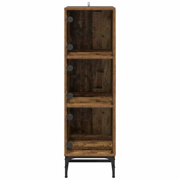Sideboard Gammalt trä 35 x 37 x 117 cm