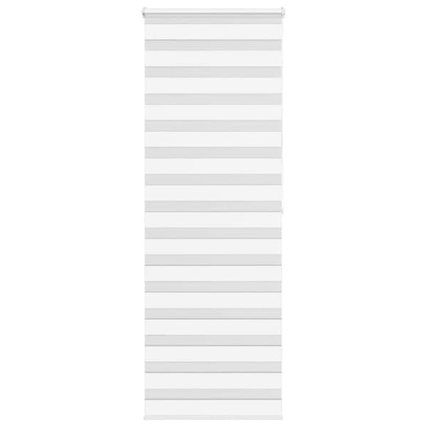 Rullgardin zebra vit 85x200 cm tyg bredd 80,9 cm polyester