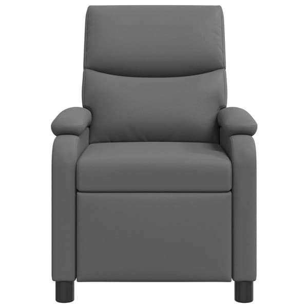 Recliner Grå Konstläder