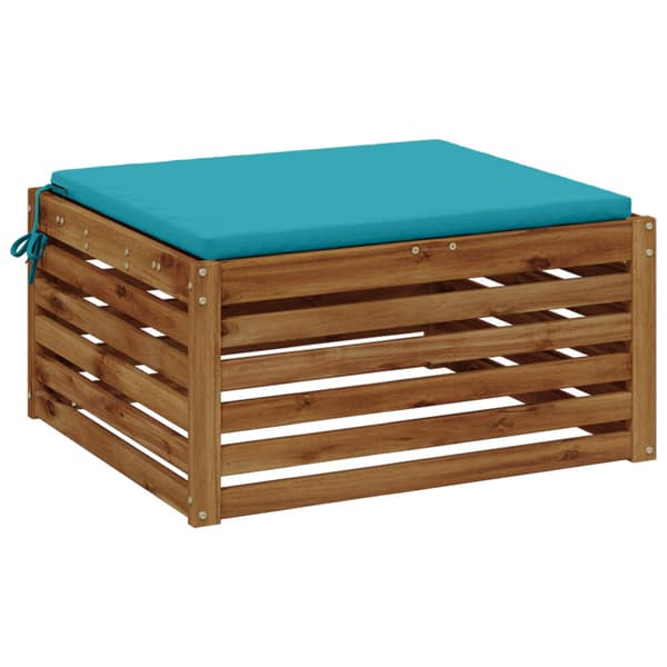 1-delad Sittdyna SOEST 100% Polyester Turkos 80 x 80 x 3 cm