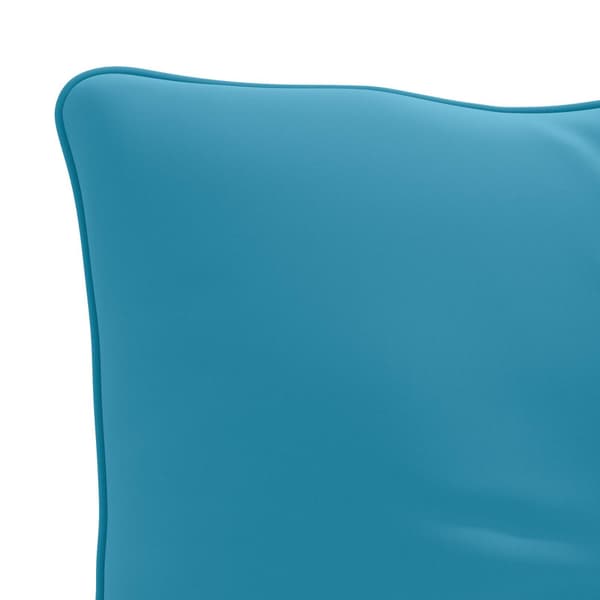 Ryggkudde PUTTEN 100% Polyester Ljusblå 40 x 40 x 10 cm