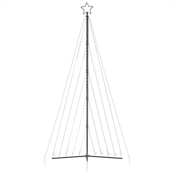LED julgran 570 LEDs varmvit 399 cm