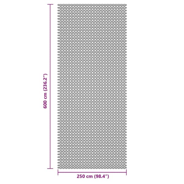 Tältmatta blå 6x2,5 m