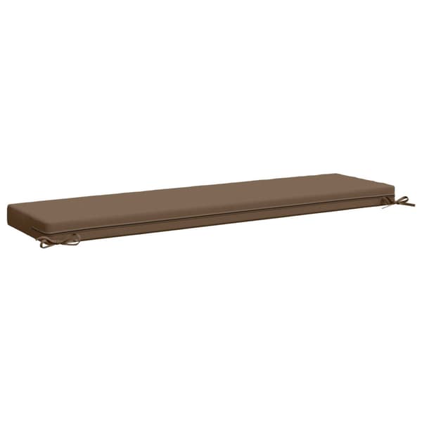 2-delade Bänk Kuddar SOEST 2 st 100% Polyester Taupe