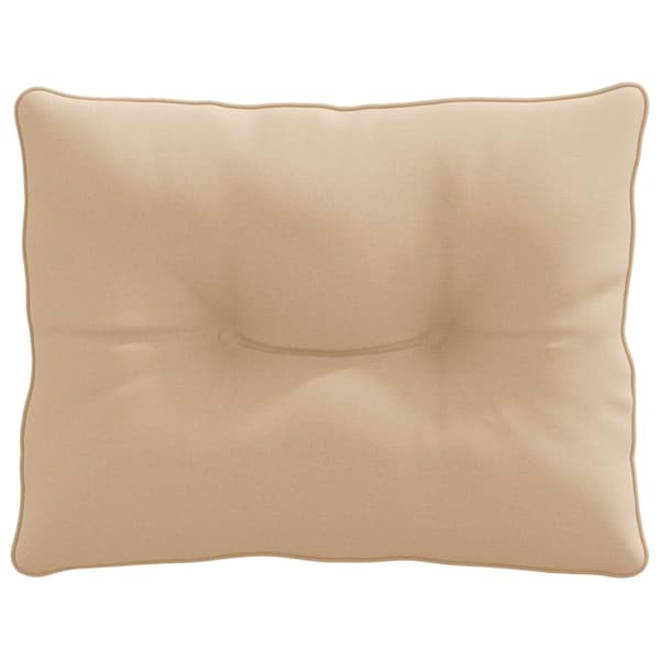 Ryggkudde PUTTEN 100% Polyester Sand 60 x 40 x 10 cm