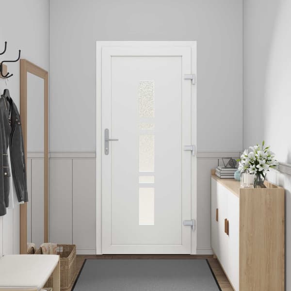 Framdörr Antracit 98 x 200 cm PVC