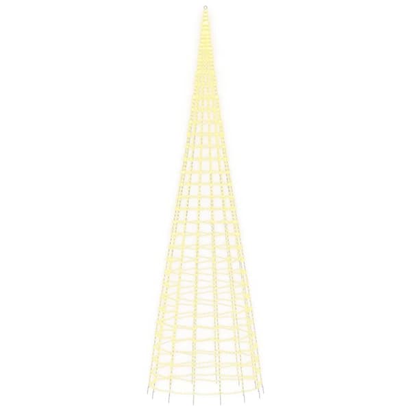 LED julgran 3000 LEDs varmvit 800 cm