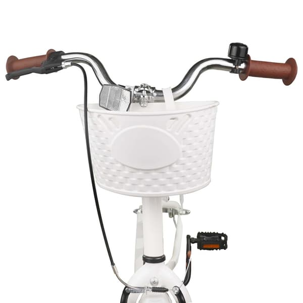Barncykel 20 Tum 6-11 Vit