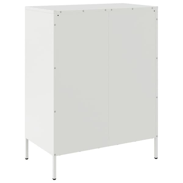 Skänk vit 68x39x89 cm stål