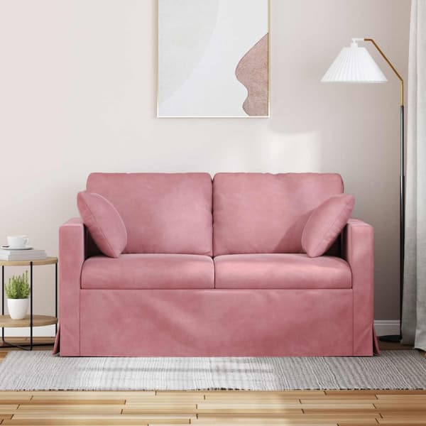 Soffa Rosa 138 x 78 x 80 cm Sammet