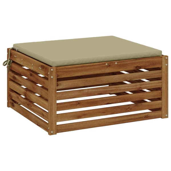 1-delad Sittdyna SOEST 100% Polyester Ljusgrön 80 x 80 x 3 cm
