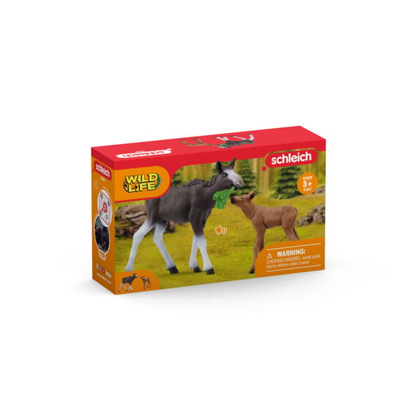 Schleich älgfamilj