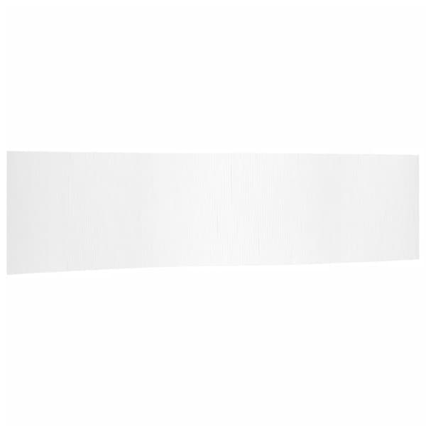 Rumsavdelare vit bredd 800 cm höjd 165 cm bambu