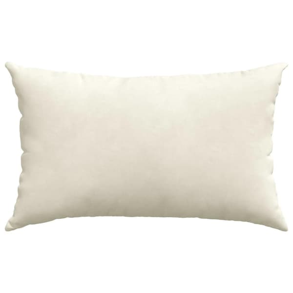 Sofakuddar 2 pcs Kräm 50 x 30 cm Kordread tyg