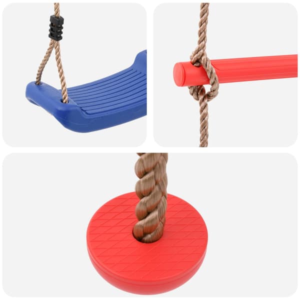 Utegunga set Flerfärgsdesign Stål och PE