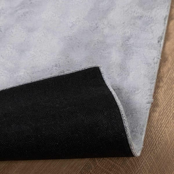 Områdesmattor Rektangulär SIROLO Grå 200 x 80 cm Polyester