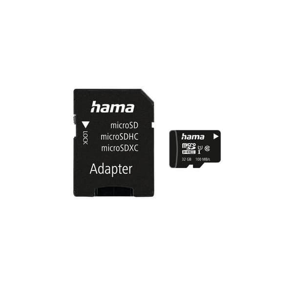 Minneskort HAMA Micro SDHC 32GB CL10