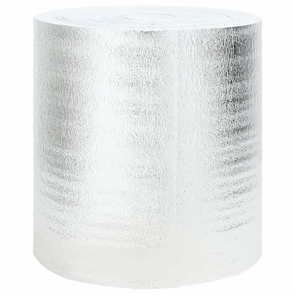 Värmereflektor för element Silver 5 x 0,5 m polyeten