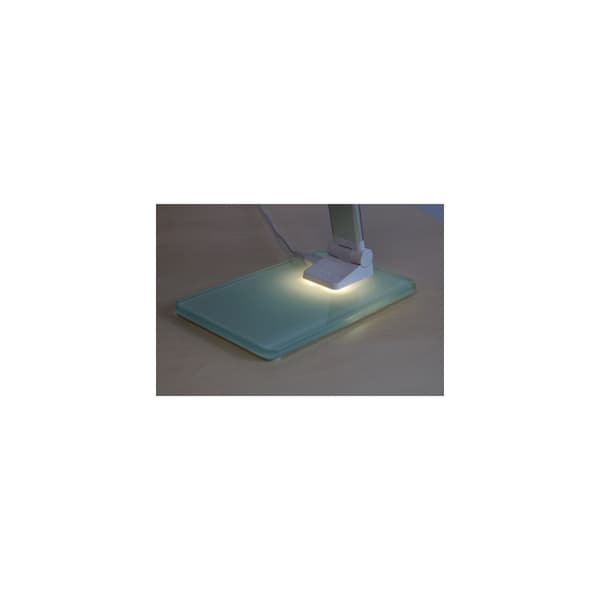 Lampa UNILUX Popy LED silver/vit