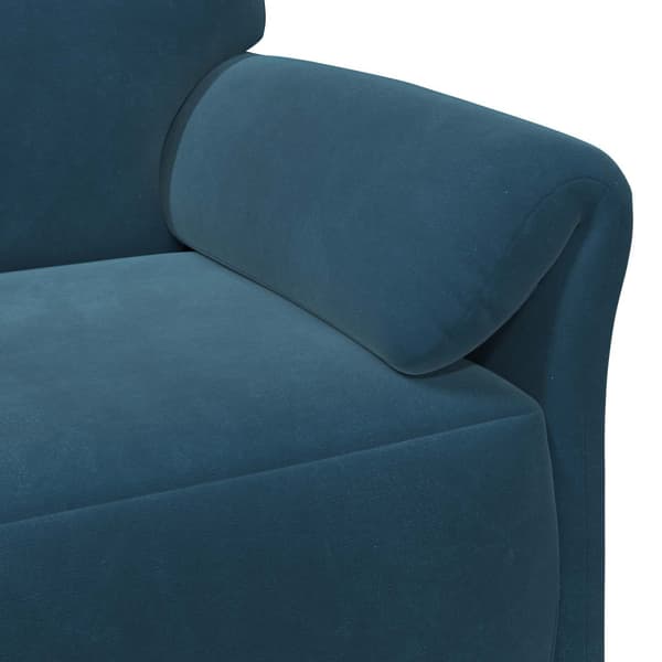 2-sits soffa Blå 158 x 83 x 95 cm Sammet