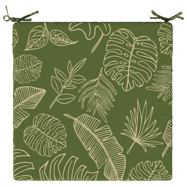 1-delad Sittdyna SOEST 100% Polyester Bladdesign 80 x 80 x 7 cm