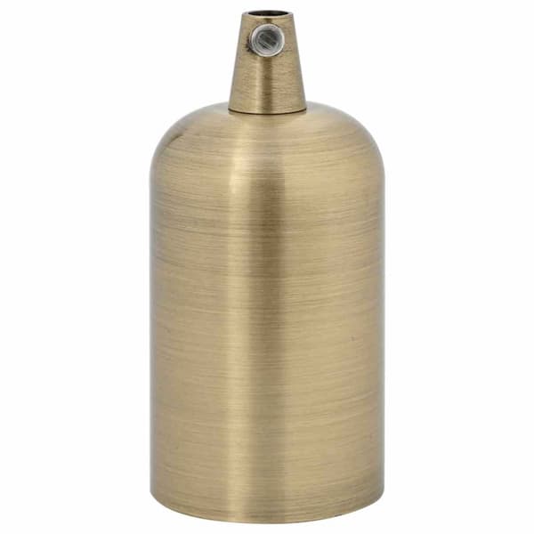 Lamphållare 2 st brons E27