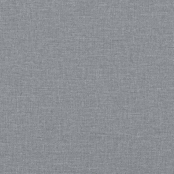 Massagefåtölj ljusgrå tyg
