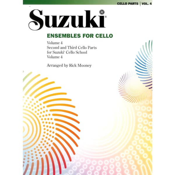 Suzuki Ensembles for cello. Vol 4 (häftad)