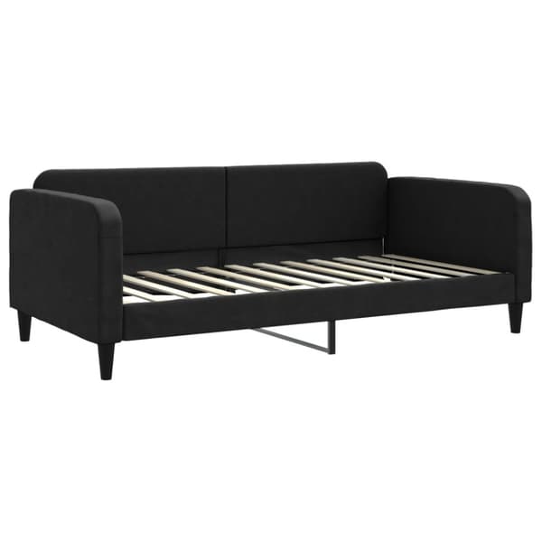 Dagbädd svart 100x200 cm tyg