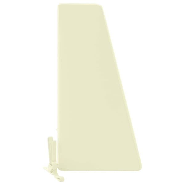 Ryggkudde SOEST 100% Polyester Gräddvit 60 x 20 x 40 cm