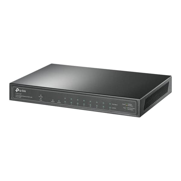 TP-Link TL-SG1210P - switch - 10 portar - ohanterad