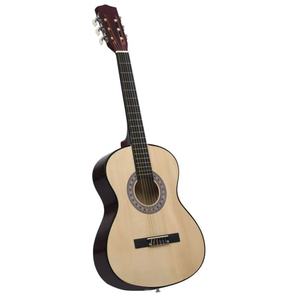 Gitarr för nybörjare 8 delar klassisk 3/4 36"