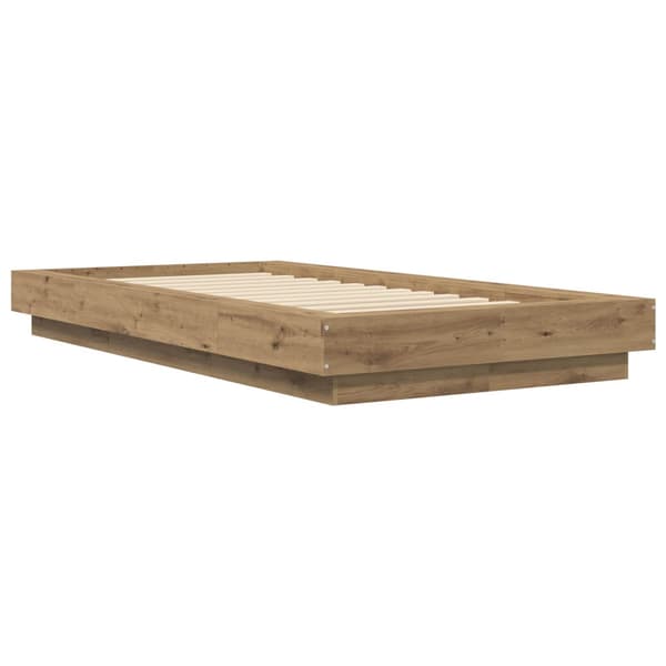 Golvsängsram Artisan-ek 80 x 210 cm Konstruerat trä