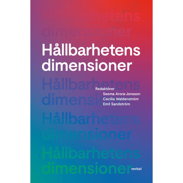 Hållbarhetens dimensioner (bok, danskt band)