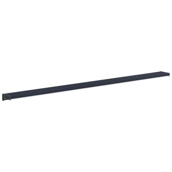Fönsterbräda Anthracit med träådring 160 x 10 x 4,5 cm PVC