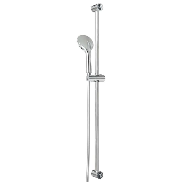 Duschsystemset Krom 101 cm Rostfritt stål