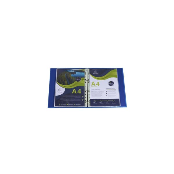 Plastficka EXACOMPTA A4 0,06mm präglad