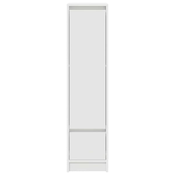 Highboard vit 29,5x34x119,5 cm konstruerat trä