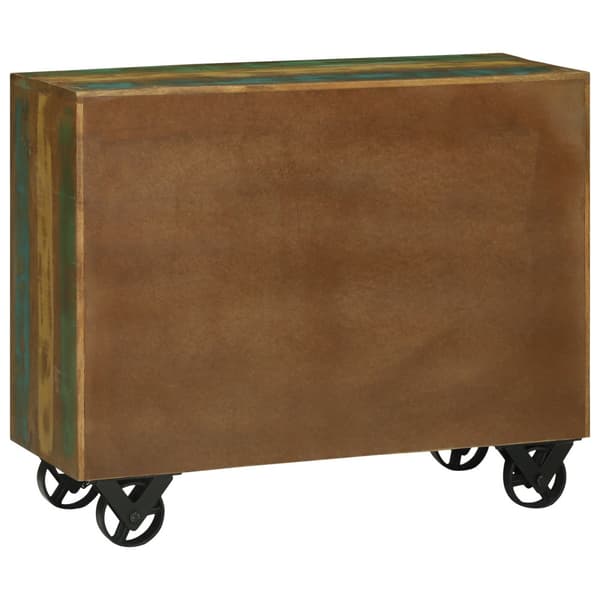 Sideboard med låda Brun 80 x 30 x 65 cm Solid återvunnen trä