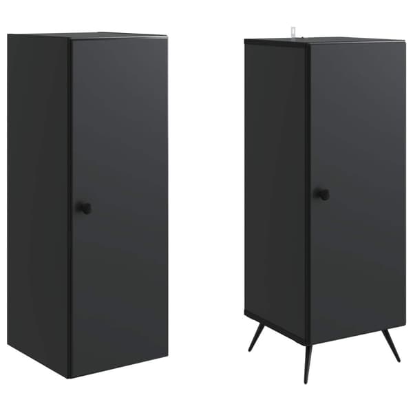 Skåpset 2 pcs Konstruerat trä