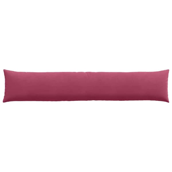 Sofakuddar 2 pcs Vinröd 200 x 40 cm Kordread tyg