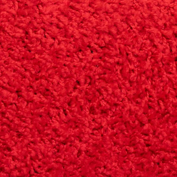 Trappmattor 20 st 56x17x3 cm röda halvrunda