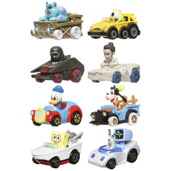 Hot W. RacerVerse Die-cast 1:64 2-pack Sort.