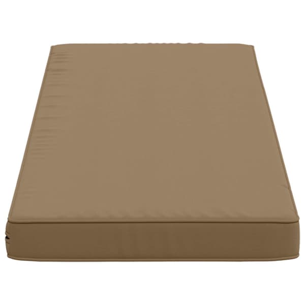 2-delade Bänk Kuddar VUGHT 2 st 100% Polyester Taupe