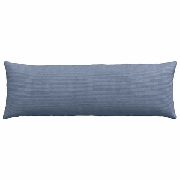 Sofakuddar 2 pcs Blå 120 x 40 cm Kordread tyg