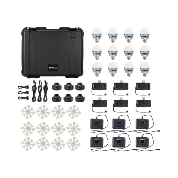 Nanlite PavoBulb 10C 12 light kit